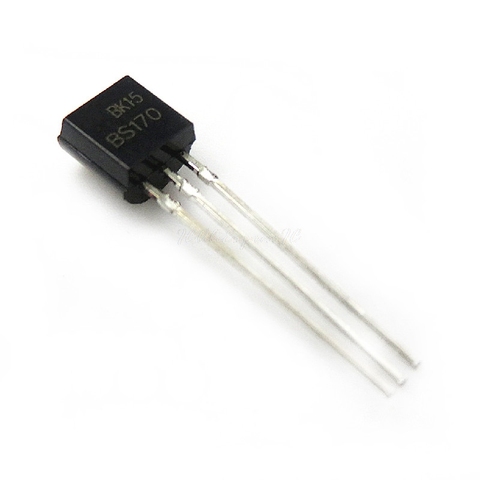 10 pcs/lot BS170 TO-92 nouveau transistor à triode en Stock ► Photo 1/1