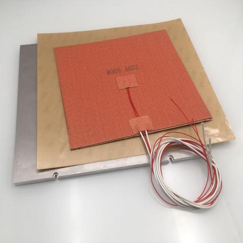 Funssor-Kit de plaques de construction pour imprimantes 3d VORON MIC-6, coussin chauffant en silicone 110/220V AC, PEI 3M, pièces bricolage ► Photo 1/4