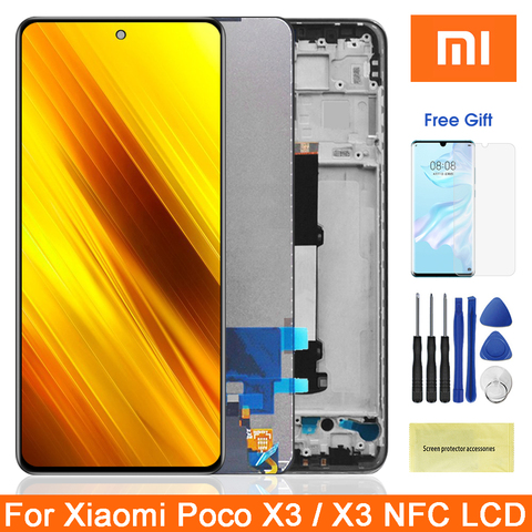 Ensemble écran tactile Lcd, NFC, pour XIAOMI POCO X3, Original ► Photo 1/6
