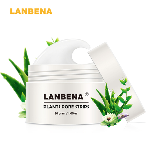 LANBENA – masque dissolvant de points noirs, nouveau Style de masque Facial pour le nez, masque pour bande de pores, traitement de l'acné, Peeling, nettoyage en profondeur ► Photo 1/6