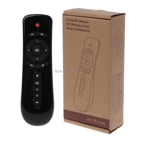 2.4GHz mouche Air souris T2 télécommande sans fil 3D gyroscope mouvement bâton PC AndroidWholesale livraison directe ► Photo 1/5