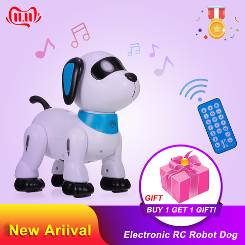 LE NENG – Robot électronique K21 pour cascadeur de chien, télécommande, jouet à commande vocale, jouet de danse musicale pour enfants, cadeau d'anniversaire ► Photo 1/6