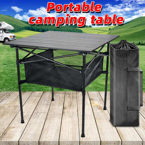 Table pliante Portable pour pique-nique en plein air, meuble de Camping, pour tourisme ► Photo 1/6