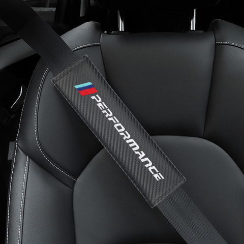 Housse de ceinture de voiture, rembourrage de protection de ceinture de  siège de voiture, 2 pièces, pour BMW M X1 X3 X5 X6 E46 E39 E90 E36 E60 E34  E30 F30 