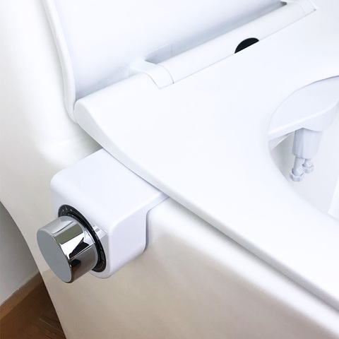 Nouveauté shattaf bidet toilette accessoire double toilette bout à bout nettoyant bidet pulvérisateur pour toilette bidet pour les femmes ► Photo 1/6