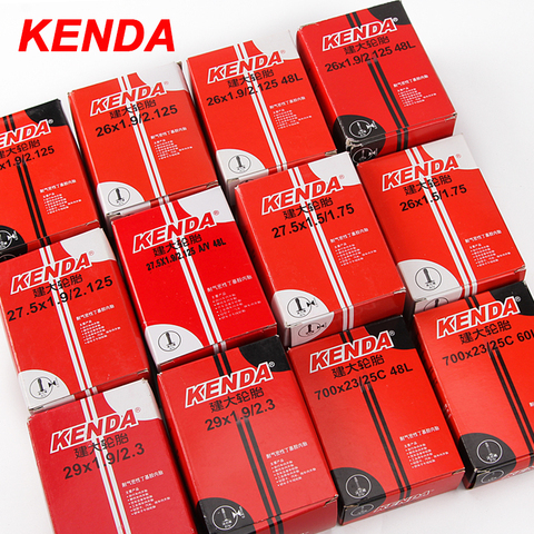 Kenda vélo Tubes 20/26/27.5/29 pouces 700C vélo chambre à air pour vtt vélo de route Presta Schrader Valve vélo intérieur pneu pneu ► Photo 1/6