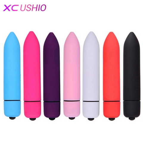 Mini vibrateur à balles pour femmes, 14 couleurs, 1/10 vitesses, stimulateur de Clitoris étanche, gode, jouets sexuels pour femmes, produits sexuels ► Photo 1/6