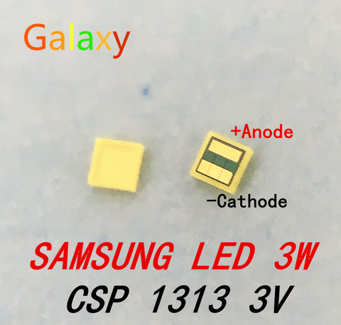 Rétroéclairage LED 3W 3V CSP 1000 1313 1414 1515, blanc froid, Application TV, pour SAMSUNG, SEOUL, LG LCD, 50 à 1616 pièces ► Photo 1/2