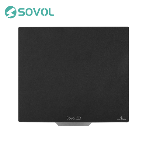 Sovol a amélioré la plaque de Surface de construction de lit chaud de plaque d'acier Flexible magnétique 300x25 5mm/235x235mm pour SV01 SV02 Ender 3 3Pro Ender 5 ► Photo 1/6