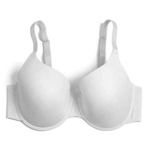 Soutien-gorge blanc en coton à armatures, grande taille, Bralette fine pour femmes 34 36 38 40 42 44 46 48 C D E F G H, offre spéciale ► Photo 1/6