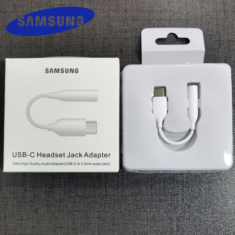 SAMSUNG Type C 3.5 Jack câble pour écouteurs USB C à 3.5mm adaptateur pour écouteurs AUX pour Galaxy S20FE S20 Note 10 Plus S20 note 20 Ultra ► Photo 1/6