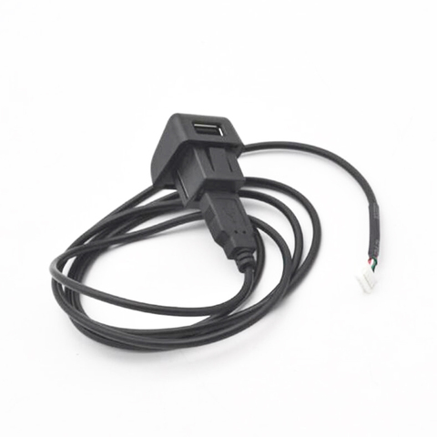 Câble autoradio USB 150CM, RD43 RD45, panneau Audio pour voiture Peugeot 307, 407, 308, 408, 508, 3008 ► Photo 1/6