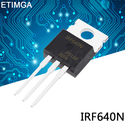 MOSFET de puissance TO220 IRF640N TO-220 IRF640, 10 pièces/lot, nouveau et original ► Photo 1/1