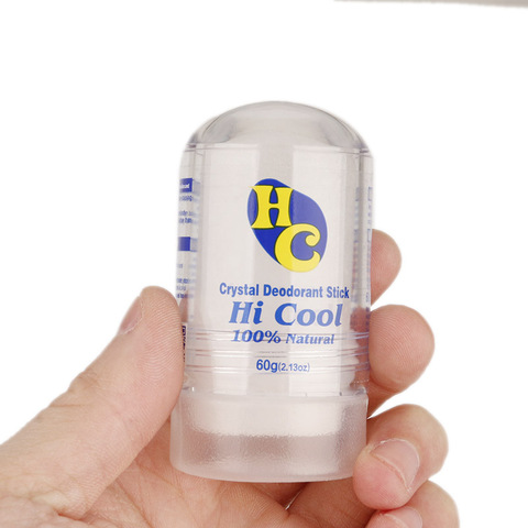 Bâtonnets déodorants Anti-transpiration, lot de 2 pièces, en cristal transparent, pour la crème Anti-transpiration des aisselles ► Photo 1/6