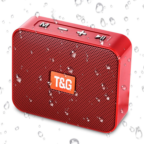 TG166 enceinte bluetooth sans fil petit haut parleur Bluetooth Portable avec radio FM portable Mini Bluetooth 5.0 TF/USB colonne extérieure boîte de son avec micro haut-parleurs enceinte musique cassa baffle music ► Photo 1/6