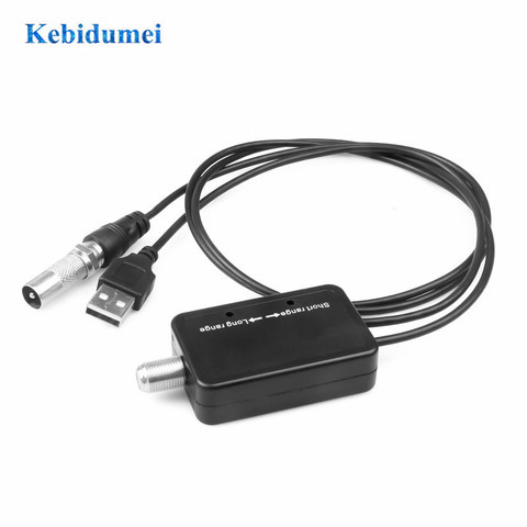 Kebidumei haute qualité Installation facile 25DB amplificateur de Signal TV Booster numérique HD pour câble TV antenne Fox canal HD ► Photo 1/6