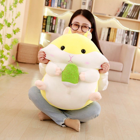 Jouets en peluche pour enfants, 20-40cm, poupée Hamster Kawaii, animaux en peluche, pour filles ► Photo 1/6