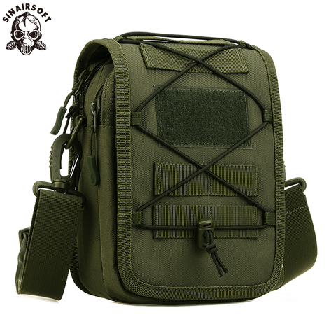 Sac de messager militaire tactique épaule Nylon Sport de plein air pêche Camping bandoulière multi-fonction Molle poche sacs Mochila ► Photo 1/6