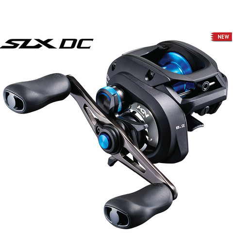 2022 Shimano Slx DC profil bas bobine 150 150HG 151 151HG 151XG 151XG 6.3 7.2 8.2 rapport de vitesse frein cc 4 + 1BB Baitcasting roue ► Photo 1/4