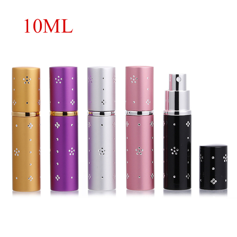 Mini bouteille de Parfum Portable rechargeable 10ml, 1 pièce, atomiseur de Parfum en aluminium vide, conteneurs de cosmétiques ► Photo 1/6