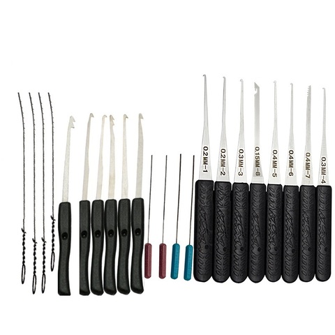 Serrure Pick Set clé cassée supprimer Auto serrurier outils clé extracteur serrure pics outils à main, nous vendons également lishi hu66 hu92 ► Photo 1/5