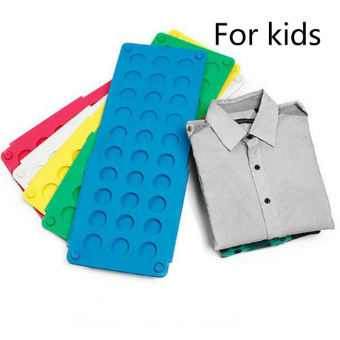 Détails sur NOUS Petite taille Blanchisserie kid Magic Folder Fast Speed Vêtements T-Shirt Fold Conseil Couleur Aléatoire ► Photo 1/6