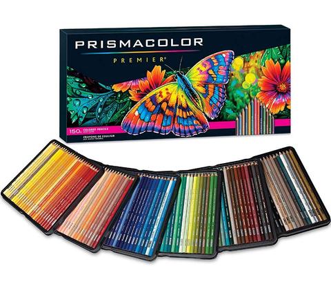 USA 150 couleur originale Prismacolor Premier enfant dessin crayon huileux 4.0MM doux grand noyau Sanford Prismacolor crayon artiste crayon ► Photo 1/6