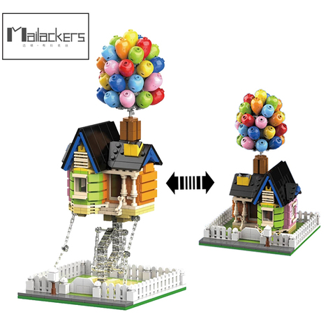 Mailackers créateur Expert Architecture ballon volant maison Tensegrity Sculptures modulaires blocs de construction créateur maison jouet cadeau ► Photo 1/6