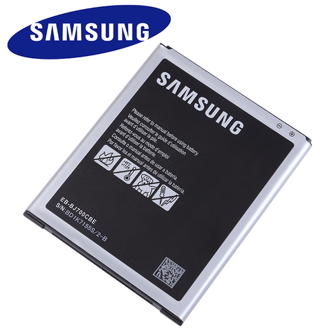 Batterie Samsung d'origine pour Galaxy J7 Neo 2015 J7009 J7000 J7008 J700F SM-J700f EB-BJ700BBC EB-BJ700CBE, avec NFC, 3000mAh ► Photo 1/2