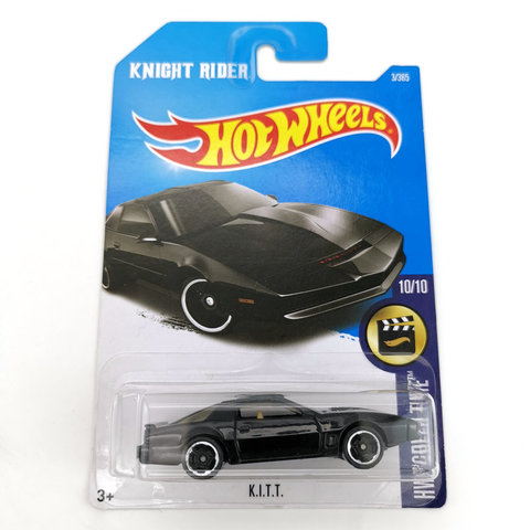 Hotwwheels – mattel petites voitures de sport, en alliage, film automobile, kit de cavalier de chevalier, voiture de sport K.I.T.T. ► Photo 1/1