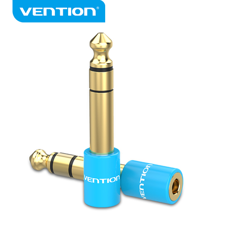 Vention 6.5mm mâle à 3.5mm femelle Audio convertisseur Jack 6.5 6.35mm à 3.5mm câble adaptateur pour Microphone guitare haut-parleur Connecto ► Photo 1/6