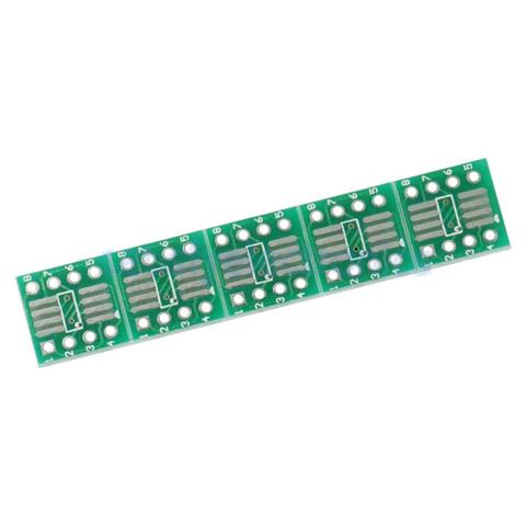 Convertisseur de carte PCB Double face, 10 pièces, SOP8 SO8 SOIC8 SMD à DIP8, 0.65mm/1.27mm, nouveau ► Photo 1/4