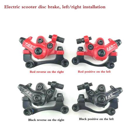 Freins à disque de trottinette électrique 8 pouces/10 pouces, dispositif de frein pour roues avant et arrière, avec pince gauche et droite ► Photo 1/4