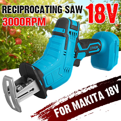 18V sans fil scie alternative Portable électrique scie remplacement métal bois coupe Machine-outil pour Makita 18V batterie ► Photo 1/6