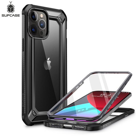 Coque SUPCASE pour iPhone 12 Pro Max 6.7 pouces (version 2022) UB EXO Pro hybride housse de pare-chocs transparente avec protection d'écran intégrée ► Photo 1/6