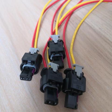 Connecteur de faisceau lumineux LED, 2 broches/voie, avec queue de cochon, pour mercedes-benz a022 545 19 26, 2/4 pièces/lot ► Photo 1/5