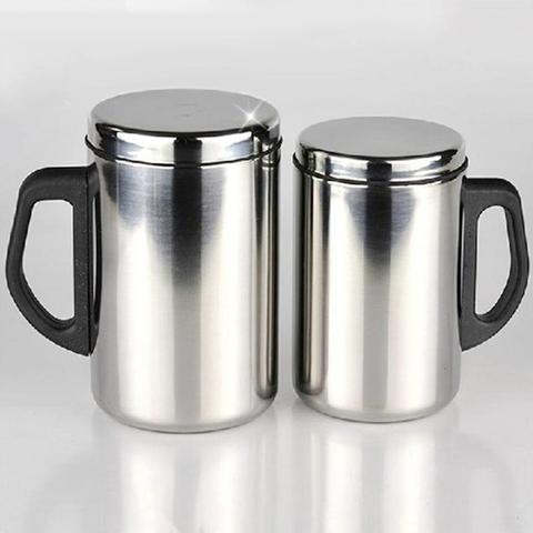 Tasse isotherme thermique à double paroi 350/500ml, gobelet de voyage, pour café, bière, thé ► Photo 1/6