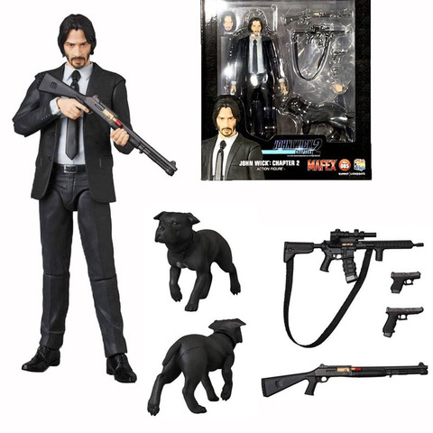 Mafex 085 – figurine articulée JOHN WICK, 15cm, nouveau modèle, jouet, poupée, cadeau ► Photo 1/6