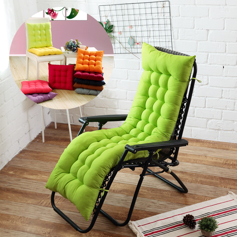 Coussin de chaise longue inclinable, épais et pliable, pour chaise à bascule, siège de canapé, tapis de chaise de jardin ► Photo 1/6