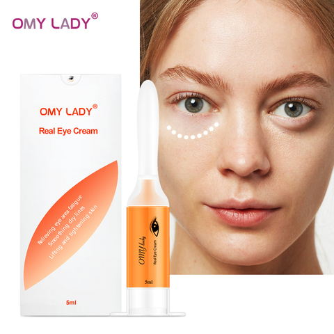 OMY LADY – crème pour les yeux, suppression instantanée des poches, raffermissement des yeux, Anti-poches, cernes sous les yeux, Anti-rides, Anti-âge, soins oculaires ► Photo 1/6