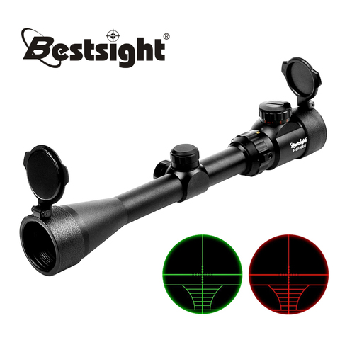 Tactique or 3-9x40 EG lunette de visée réglable vert rouge point chasse portée réticule optique fusil portée pour Sniper Airgun ► Photo 1/6