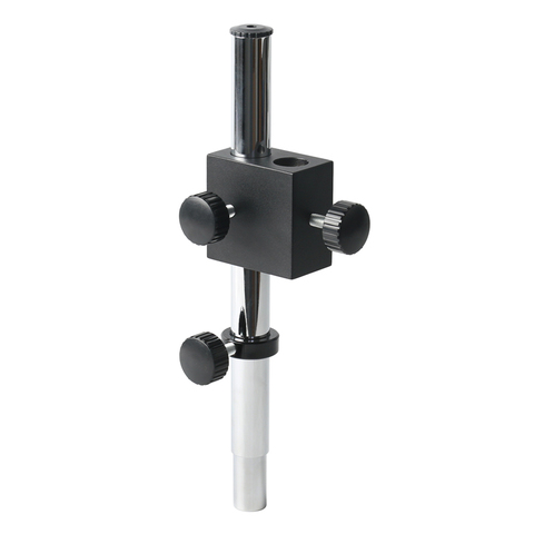Support de barre de support en métal pour Microscope trinoculaire stéréo, 25mm de diamètre ► Photo 1/5