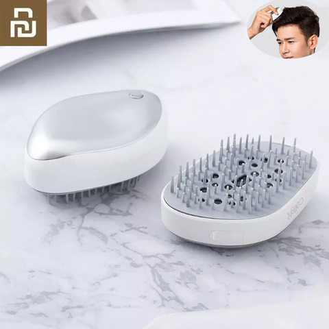 IN Stcok Youpin LLLT – peigne Laser électrique pour soins de cheveux, outil de croissance, Anti-perte de cheveux, brosse de Massage du cuir chevelu ► Photo 1/6