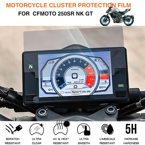 Indicateur de vitesse Film de protection contre les rayures Film de protection d'écran Pour CFMOTO 250SR NK GT ► Photo 1/6