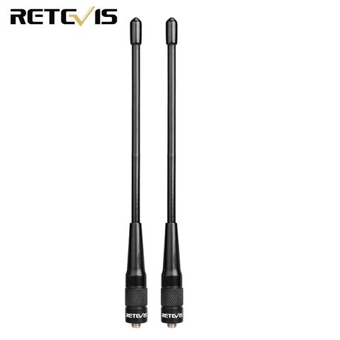 2 pièces chape RHD-701 VHF UHF talkie-walkie antenne SMA-F femelle pour Baofeng UV-5R Bf-888S pour Kenwood pour chape RT5R H777 RT5 ► Photo 1/6