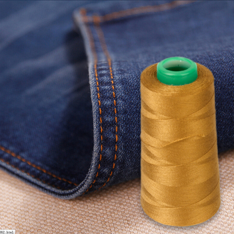 Fil à coudre en Polyester robuste | Pour toile, Jeans, 3000 yards/bobine ► Photo 1/6