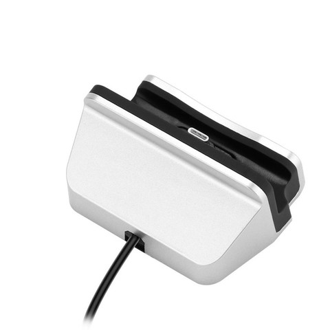 2-en-1 USB câble données téléphone chargeur Station de support de quai de charge pour Samsung Galaxy S10 S9 S8 Plus Note 10 berceau de bureau d'accueil ► Photo 1/6