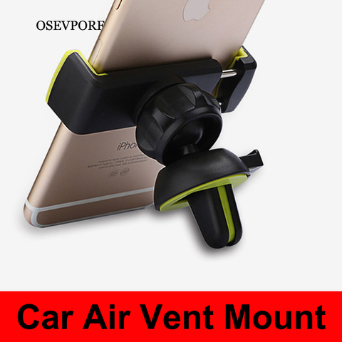 Support de téléphone de voiture pour téléphone dans la voiture 360 support de prise d'air support de support de téléphone portable support pour iPhone 11 X Samsung support Mobile ► Photo 1/6