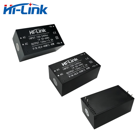 Module d'alimentation CE/ROHS GaN 85-264V à 12V, sortie HLK-40M12 a, circuit convertisseur ac dc, 2 pièces/lot ► Photo 1/1