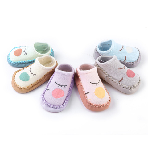 Chaussures antidérapantes pour bébés filles | Pantoufles souples et confortables, en forme d'animaux, bottes pour bébés garçons, premières marcheurs ► Photo 1/6